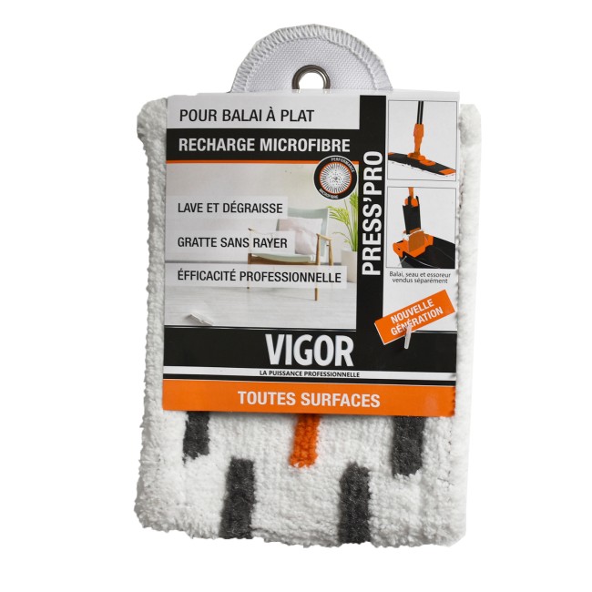 Housse de balai microfibre Vigor 38 cm | Irisia Maison Housse de balai microfibre Vigor 38 cm | Irisia Maison