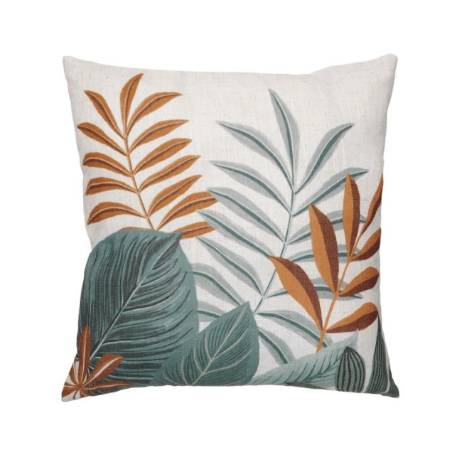 Coussin Bornéo déhoussable 45 × 45 cm | Irisia Maison
