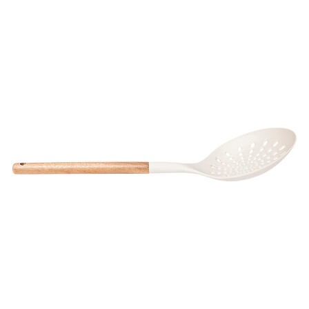 Lot de 3 ustensiles de cuisine acacia et PBT ergonomiques Lot de 3 ustensiles de cuisine acacia et PBT ergonomiques