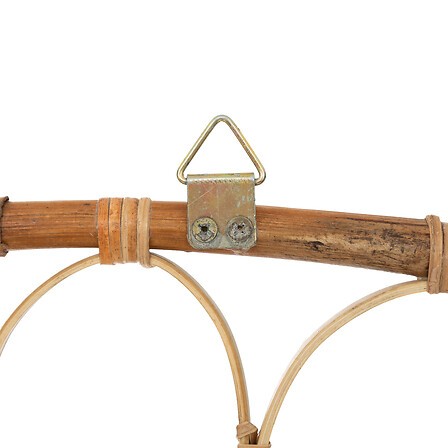 Décoration murale Eman en rotin et bambou 160×100 cm beige – Atmosphera