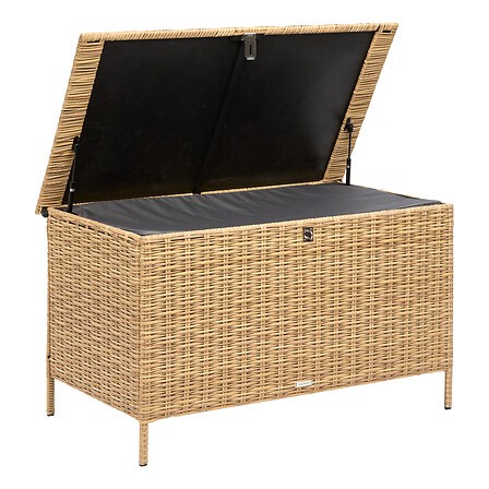 Coffre rangement extérieur Bayana 300 L Savana Coffre de rangement Bayana 300 L résine tressée Savana
