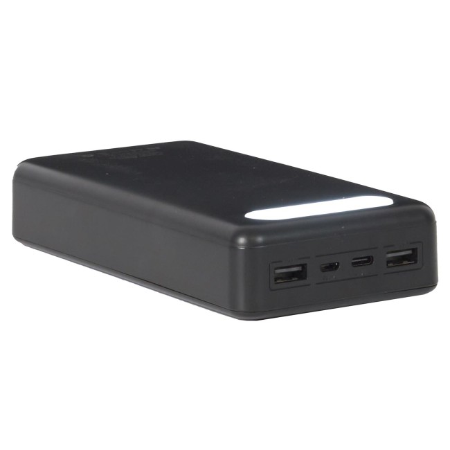 Batterie de secours 30000mAh noire haute capacité Batterie de secours 30000mAh noire haute capacité