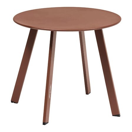 Table Saona ronde diamètre 50 cm en acier extérieur