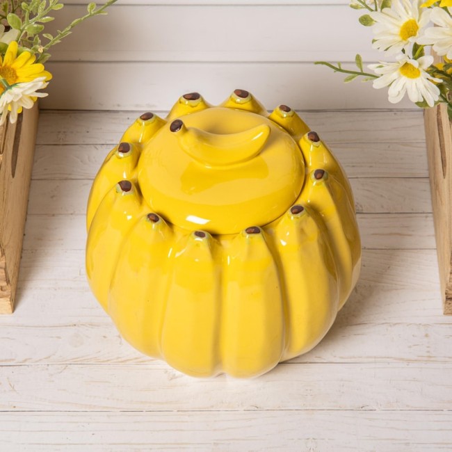 Pot de conservation banane décoratif 20 cm | Irisia Maison Pot de conservation banane décoratif 20 cm | Irisia Maison