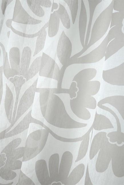 Voilage Oslo beige floral 140 × 240 cm | Irisia Maison