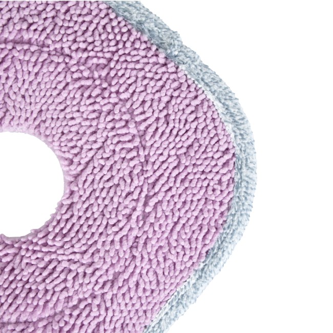 Kit Spin Mop seau 3,8 L 2 mops microfibre | Irisia Maison violet