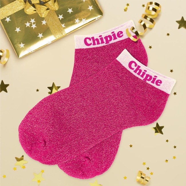 socquettes Chipie à paillettes – accessoire mode tendance