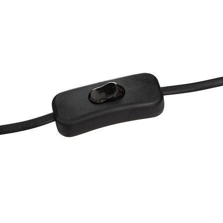 Lampe à poser métal noir 52 cm