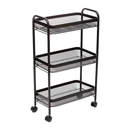 Desserte 3 Niveaux Métal Noir 79 cm | Irisia Maison Desserte 3 Niveaux Métal Noir 79 cm | Irisia Maison