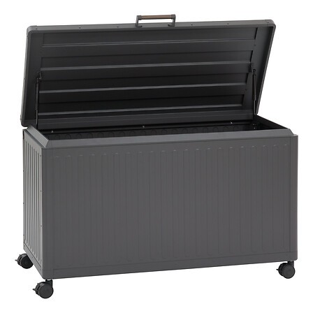 Coffre rangement Edenio 510 L graphite Coffre de rangement Edenio 510 L graphite extérieur