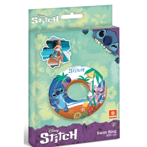 bouee stitch 50 cm enfant gonflable piscine plage disney