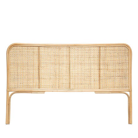 Tête de lit Ronnie rotin 160 cm – décoration chambre naturelle Tête de lit Ronnie rotin 160 cm style bohème naturel
