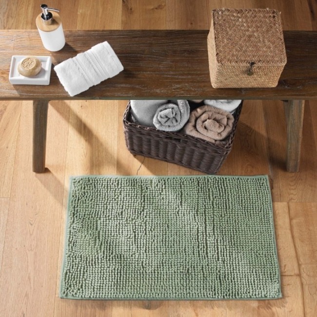 Tapis de salle de bain Sweety 45x75 cm microfibre absorbant antidérapant Tapis de salle de bain Sweety 45x75 cm microfibre absorbant antidérapant