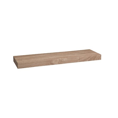 Étagère murale chêne naturel 60 cm rangement décoration murale bois