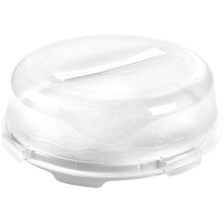  Boîte à gâteaux plastique transparente 30 cm | Irisia Maison