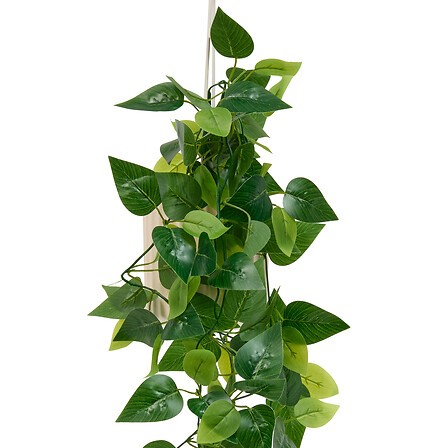Plante artificielle à suspendre H82 cm avec pot en céramique beige Plante artificielle à suspendre H82 cm avec pot en céramique beige