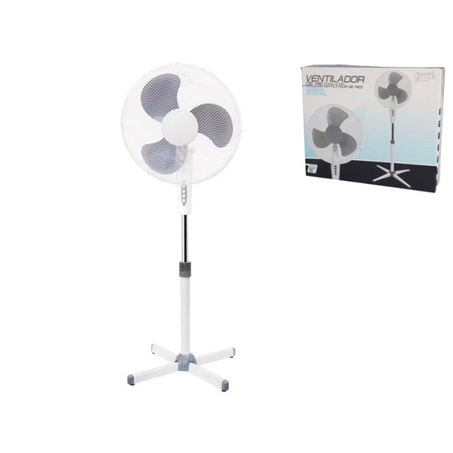 Ventilateur sur pied 40 cm 45W oscillant