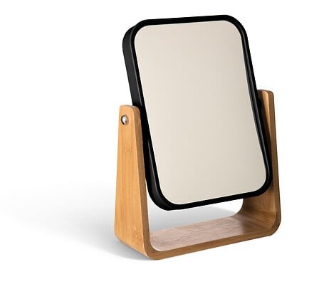 Miroir grossissant à poser noir ×3 | Irisia Maison Miroir grossissant à poser noir ×3 | Irisia Maison