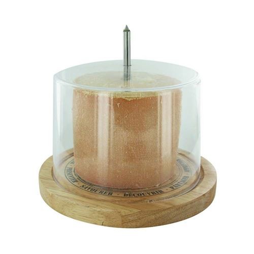 Racloir à fromage Tête de Moine avec cloche 18 cm | Irisia Maison