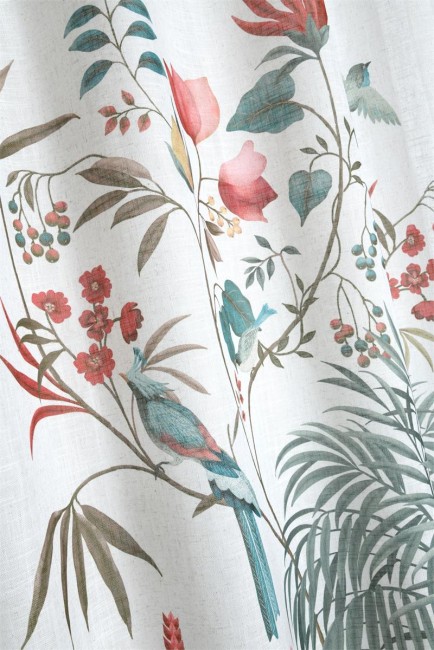 rideau floral Antillia multicolore 140 × 260 cm | Irisia Maison rideau floral Antillia multicolore 140 × 260 cm | Irisia Maison