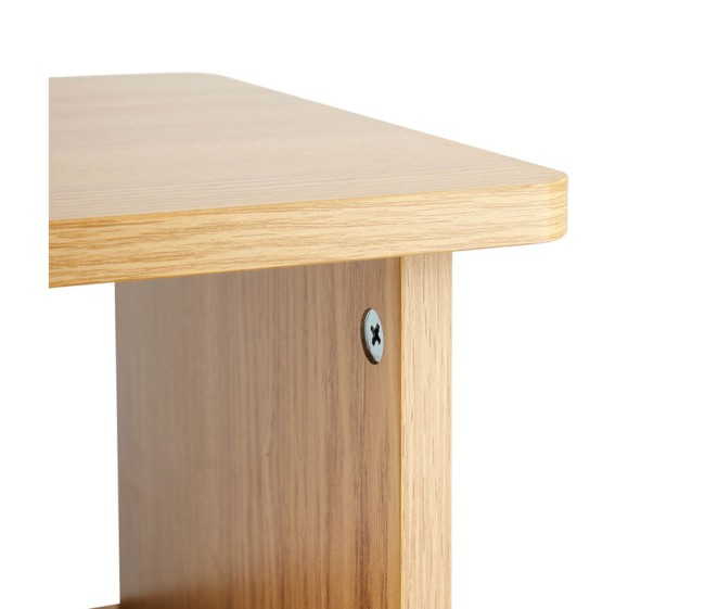 Table de chevet Ella 2 niveaux bois FSC® | Irisia Maison