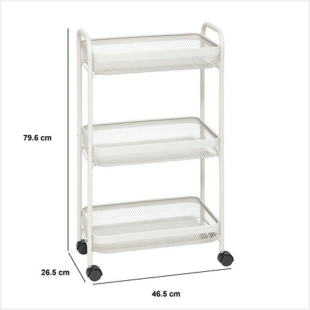 Desserte 3 Niveaux Métal Argile 79 cm | Irisia Maison Desserte 3 Niveaux Métal Argile 79 cm | Irisia Maison