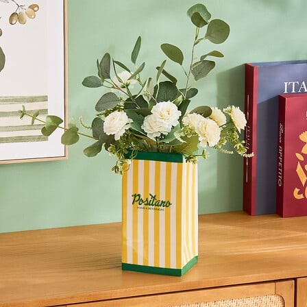 vase en céramique Positano Della Pasta 22,4 cm