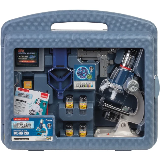 Mallette microscope enfant kit scientifique éducatif