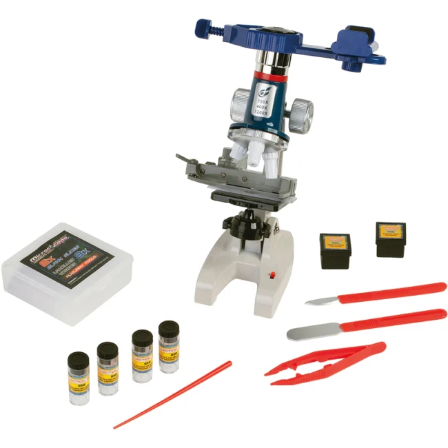 Mallette microscope enfant kit scientifique éducatif
