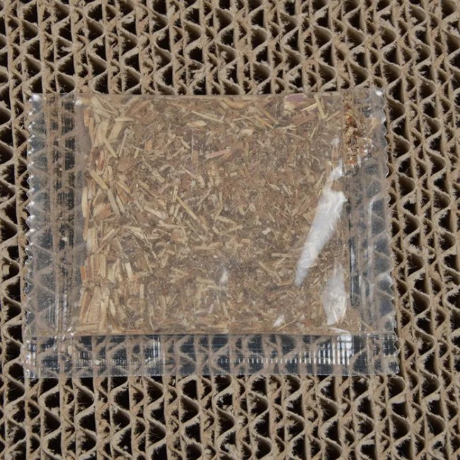 Griffoir pour chat réversible 43 cm naturel en carton et sisal