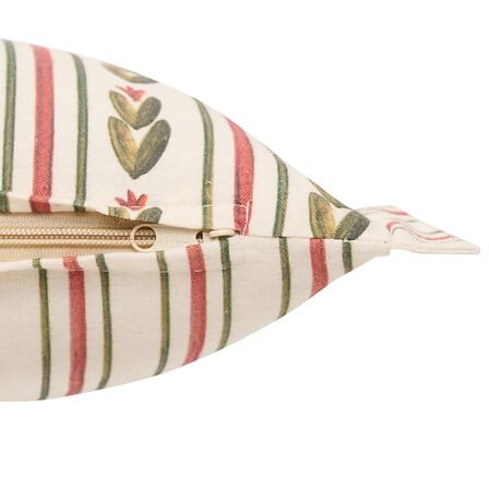 Coussin Broderie Mona 30 × 50 cm | Irisia Maison