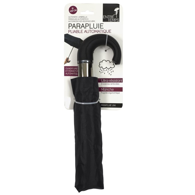 parapluie ouverture fermeture automatique compact resistant