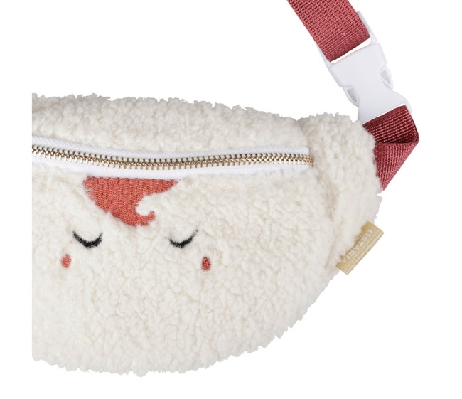 Banane Licorne blanche polyester moumoute – accessoire ludique