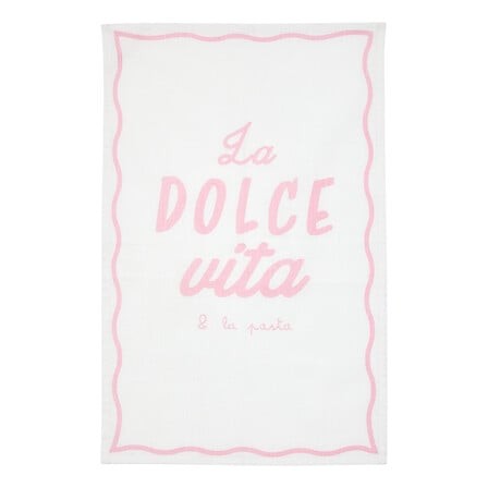 Lot de 3 torchons Della Pasta 45 × 70 cm – torchons essentiels cuisine Lot de 3 torchons Della Pasta 45x70 cm coton cuisine