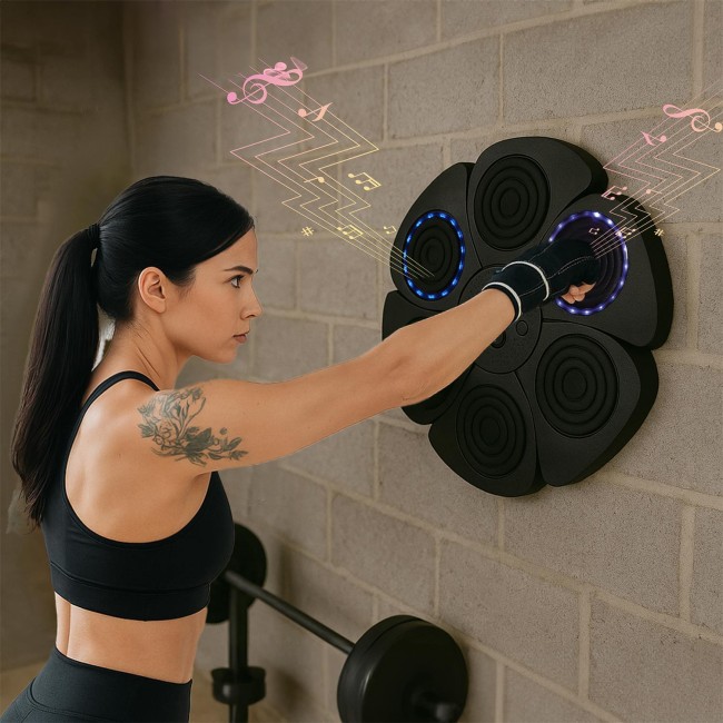 Machine de boxe murale avec enceinte LED | Irisia Maison