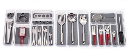 Range-couverts 6 compartiments L40 cm | Irisia Maison
