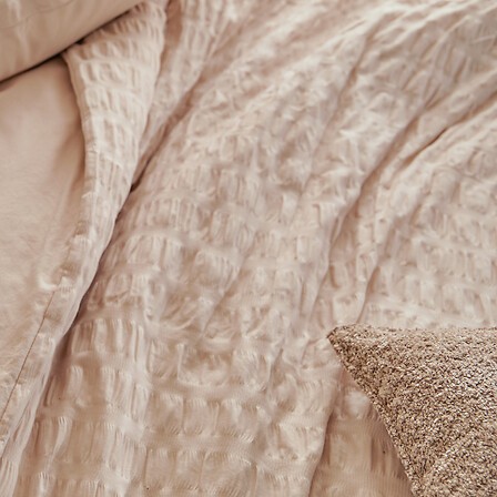 Parure de lit 240x220cm polycoton avec 2 taies 65x65cm