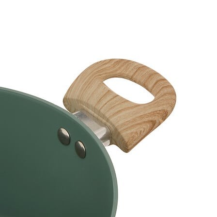 Batterie de cuisine 7 pièces aluminium forgé vert