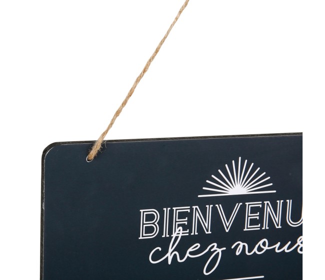 tableau porte cles mural mdf noir support cles entree deco rangement