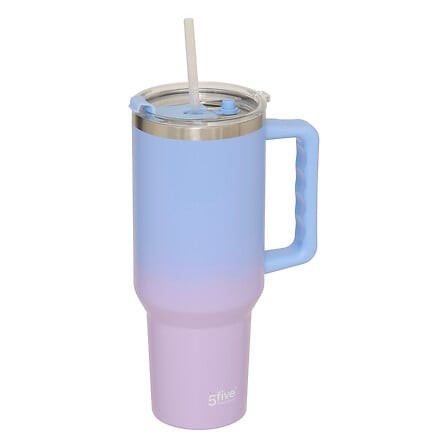 Mug isotherme 1,2L avec poignée Tie & Dye – gobelet inox chaud froid mug isotherme 1,2L inox poignee tie dye gobelet chaud froid grande capacite