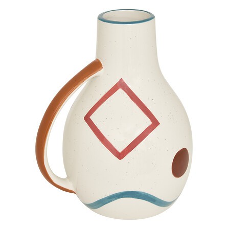 vase céramique multicolore 25 cm