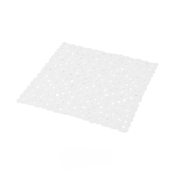 Fond de douche antidérapant 52x52 cm vert sauge taupe anthracite blanc – sécurité salle de bain