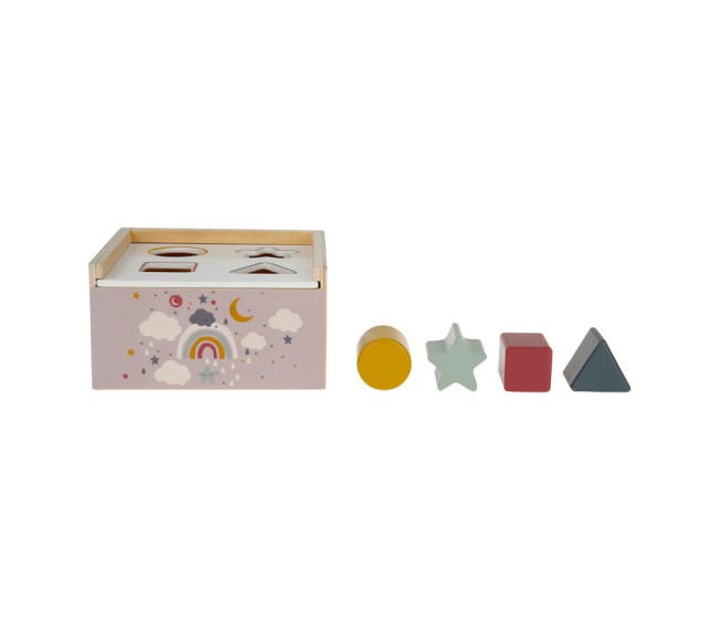 boite formes bois enfant jeu eveil encastrement formes couleurs motricite