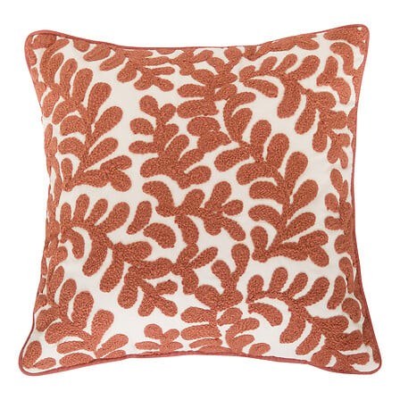 Housse de coussin Sienna terracotta 40 × 40 cm | Irisia Maison
