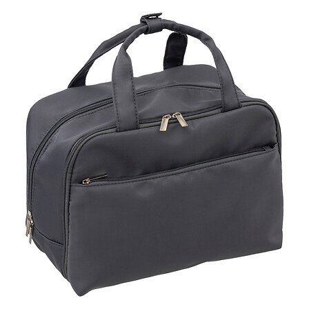Trousse de toilette XL grise 7 compartiments | Irisia Maison