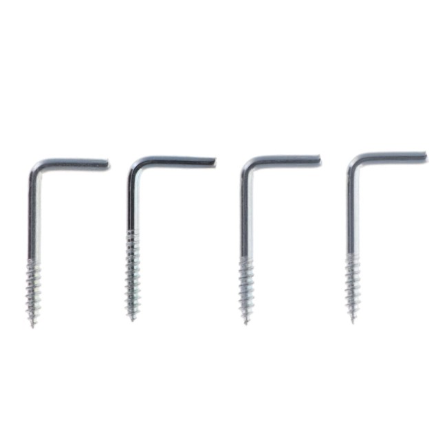 Lot de 2 tringles à vitrage extensibles blanches 40-60 cm