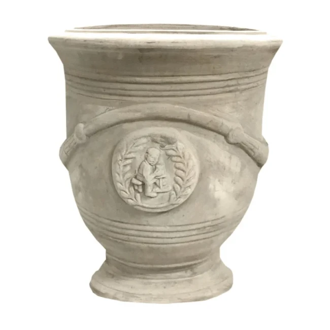 Vasque sur pied COSTA vieilli pour jardin en 3 tailles (H32–68 cm) Vasque sur pied COSTA vieilli pour jardin en 3 tailles (H32–68 cm)