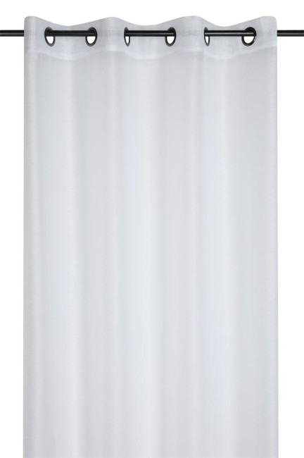 Voilage blanc 140 × 260 cm 100 % polyester | Irisia Maison