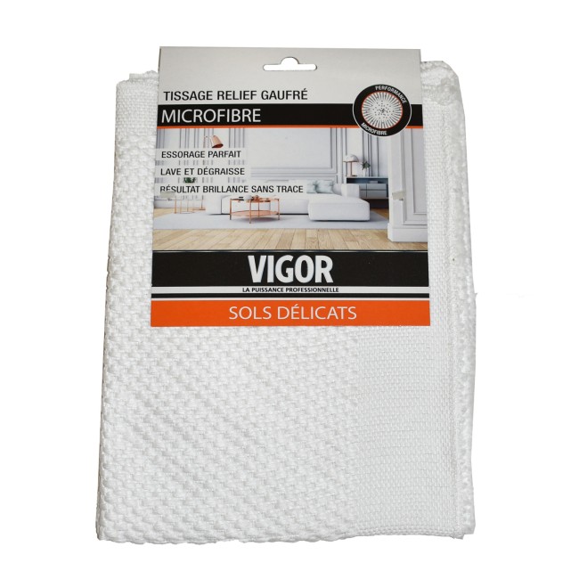 serpillière microfibre relief VIGOR 45 x 65 cm serpillière microfibre relief VIGOR 45 x 65 cm