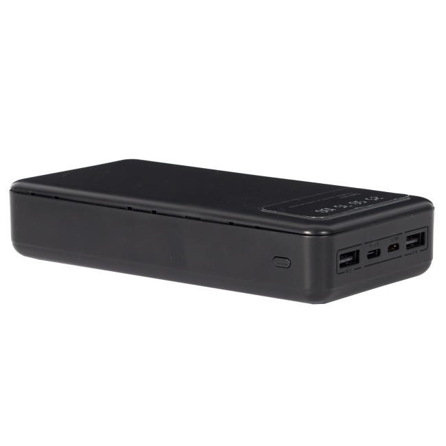 Batterie de secours 30000mAh noire haute capacité Batterie de secours 30000mAh noire haute capacité